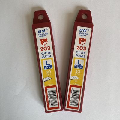 acheter L203 18 mm lames à rayures SK2 lames en acier au carbone pour la découpe professionnelle précise fabrication en ligne