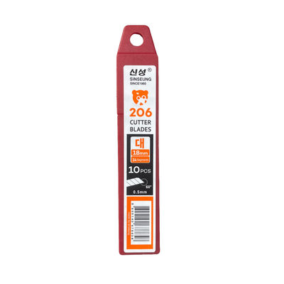 acheter L206 Argent 0,5 mm 109 mm Longueur 60° Bifle 18 mm Lames de coupe fabrication en ligne
