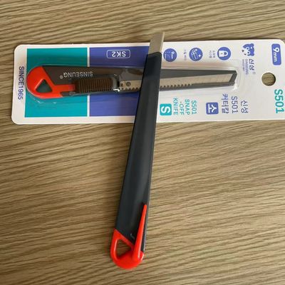 acheter SK2 lame en acier couteau rétractable noir fabrication en ligne