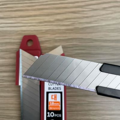 acheter 14 segments Lames de coupe en argent de 18 mm pour une coupe durable et durable fabrication en ligne