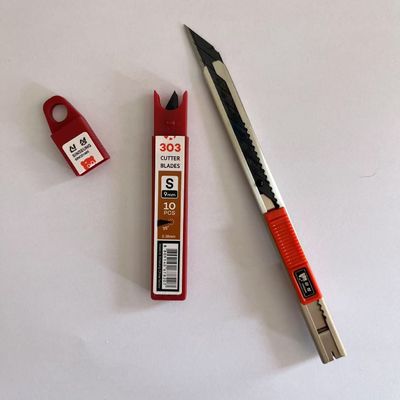 acheter 0.38mm épaisseur 9mm lames de coupe en acier à haute teneur en carbone SK2 pour les performances de coupe fabrication en ligne