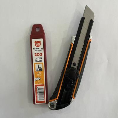 acheter 18mm Blade Compatible Snap-Off Knife Aluminum Body for Durability and Precision fabrication en ligne