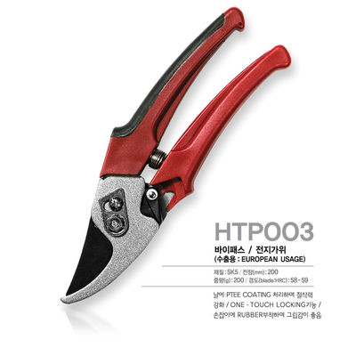 Ciseaux de coupe de jardin pour l'élagage de précision Razor Sharp Blade en acier au carbone Ciseaux de jardin pointu