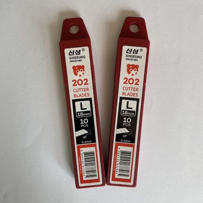 Carton argenté grand Sinseung L202 18 mm remplaçant la lame