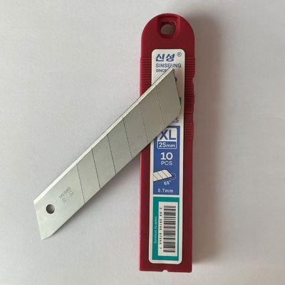 SK2 acier au carbone 7 segments lames de coupe de 25 mm avec angle de pointe de lampe de 60 degrés