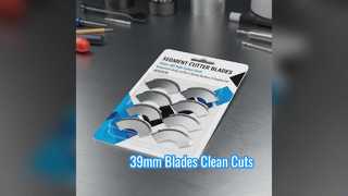 Lames de coupe à segments de 39 mm en acier SK2