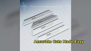 Lames de coupe de précision SK2 en acier 118 mm