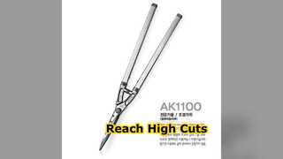 Les cisailles à haies extensibles atteignent des hauteurs élevées