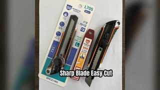 Couteaux utilitaires robustes et portables de 18 mm, lame SK2 en aluminium de 160 x 45 x 17 mm, 90 g, pour les professionnels en déplacement