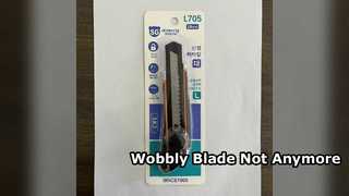 Bouton rotatif robuste L705, coupe de 18mm, contrôle ferme des lames, outil de coupe de sécurité